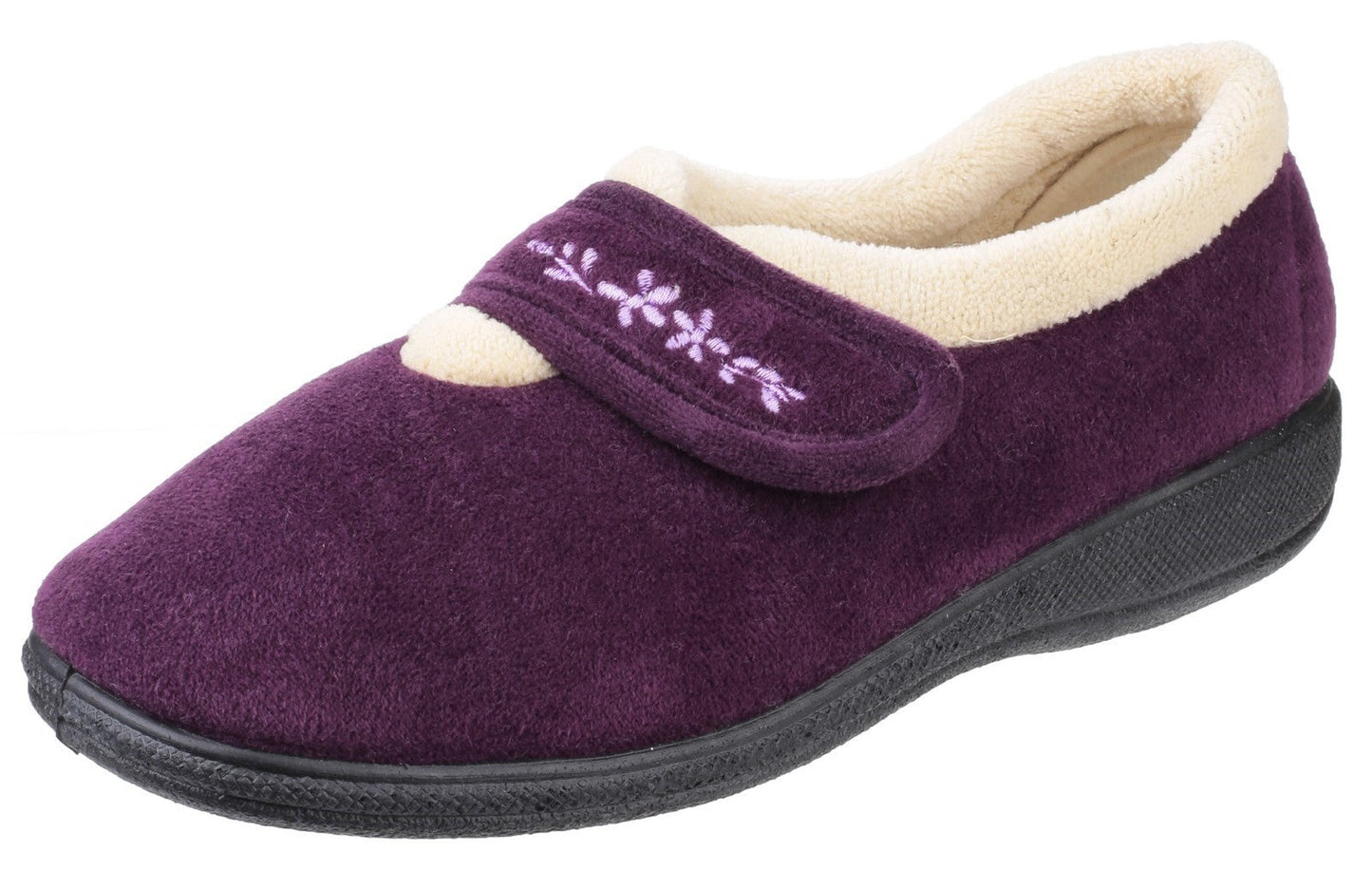 Fleet & Foster Capa Touch Fastening Ladies Slippers Fleet & Foster