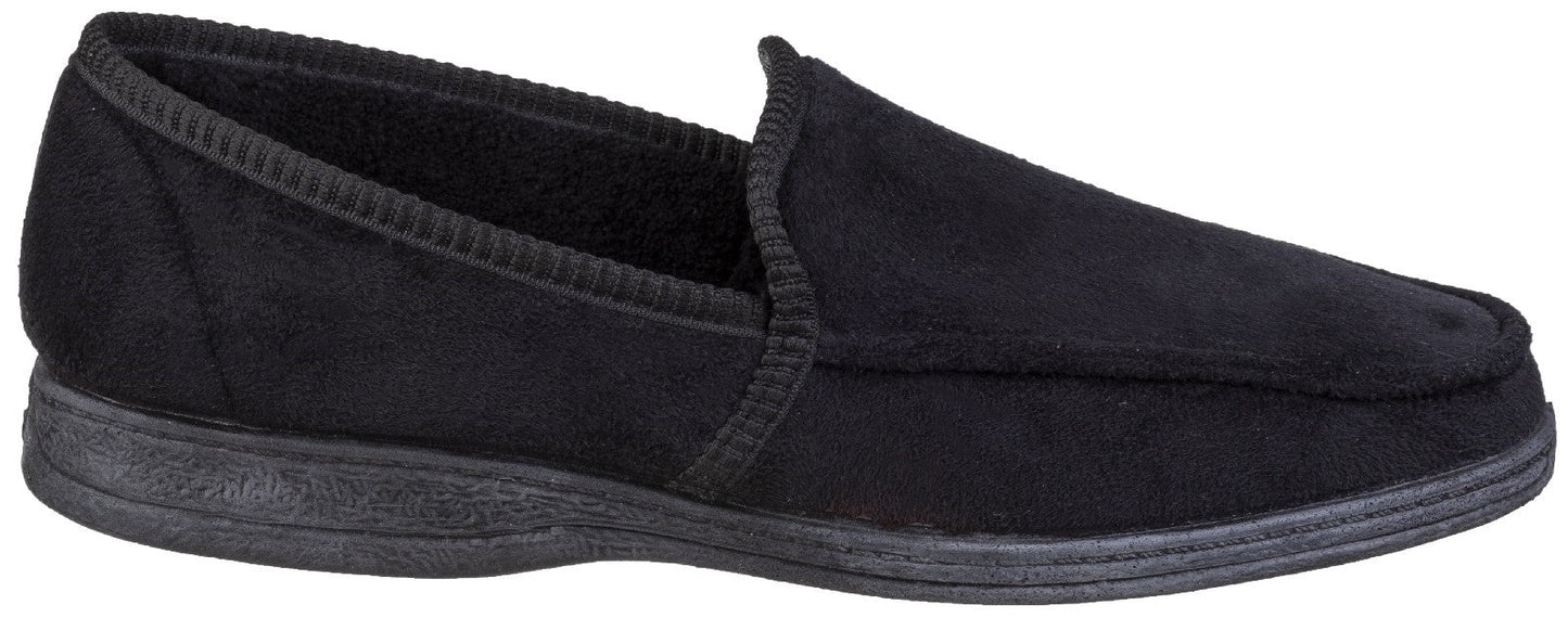 Fleet & Foster Dakis Slip On Slipper Classic Mens Slippers Fleet & Foster