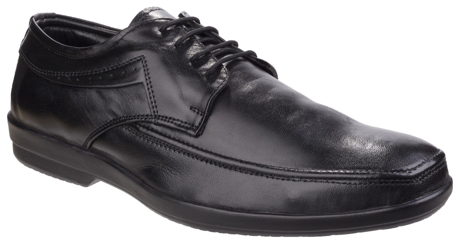 Fleet & Foster Dave Apron Toe Oxford Formal Shoe Lace Mens Shoes Fleet & Foster