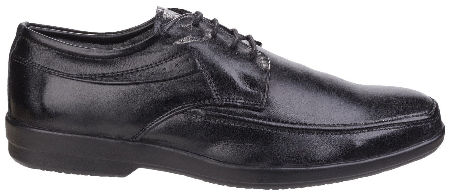 Fleet & Foster Dave Apron Toe Oxford Formal Shoe Lace Mens Shoes Fleet & Foster