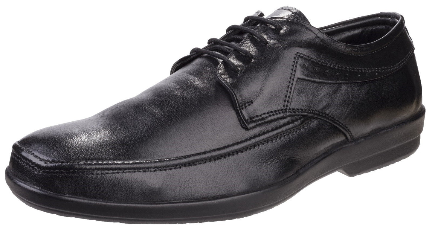 Fleet & Foster Dave Apron Toe Oxford Formal Shoe Lace Mens Shoes Fleet & Foster