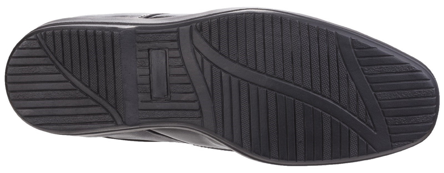 Fleet & Foster Dave Apron Toe Oxford Formal Shoe Lace Mens Shoes Fleet & Foster