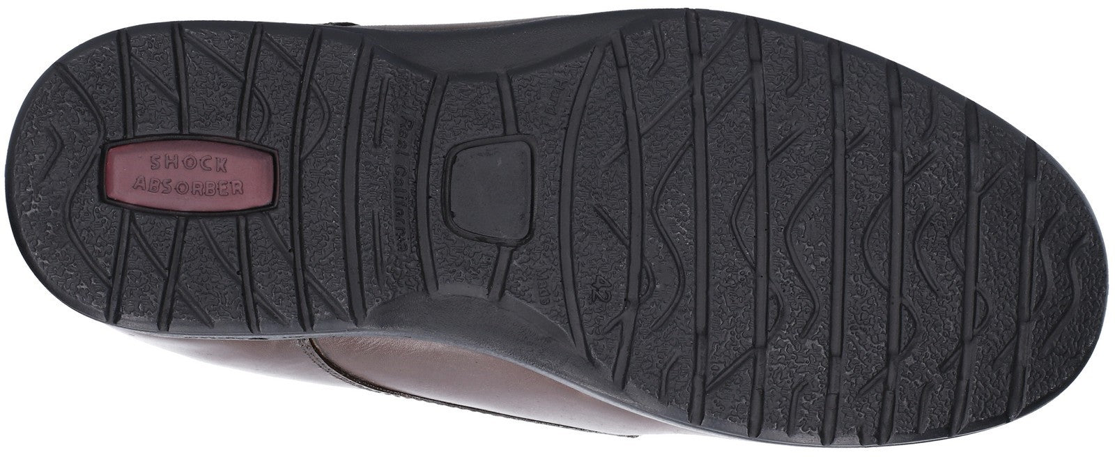 Fleet & Foster Fred Dual Fit Moccasin Touch Fastening Mens Shoes UK 13-15 Fleet & Foster