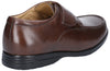Fleet & Foster Fred Dual Fit Moccasin Touch Fastening Mens Shoes UK 13-15 Fleet & Foster