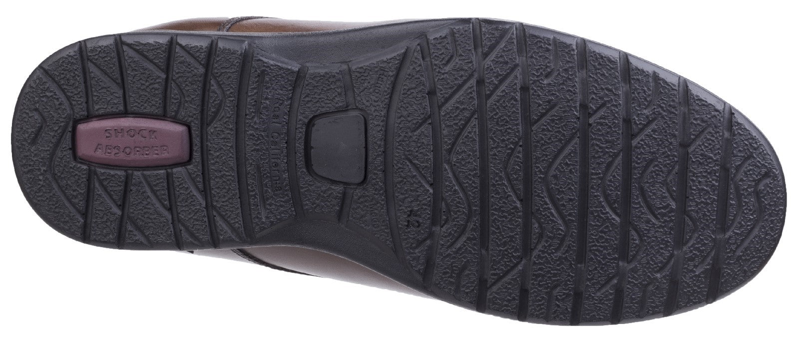 Fleet & Foster Fred Dual Fit Moccasin Touch Fastening Mens Shoes UK 6-12 Fleet & Foster