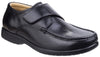 Fleet & Foster Fred Dual Fit Moccasin Touch Fastening Mens Shoes UK 6-12 Fleet & Foster