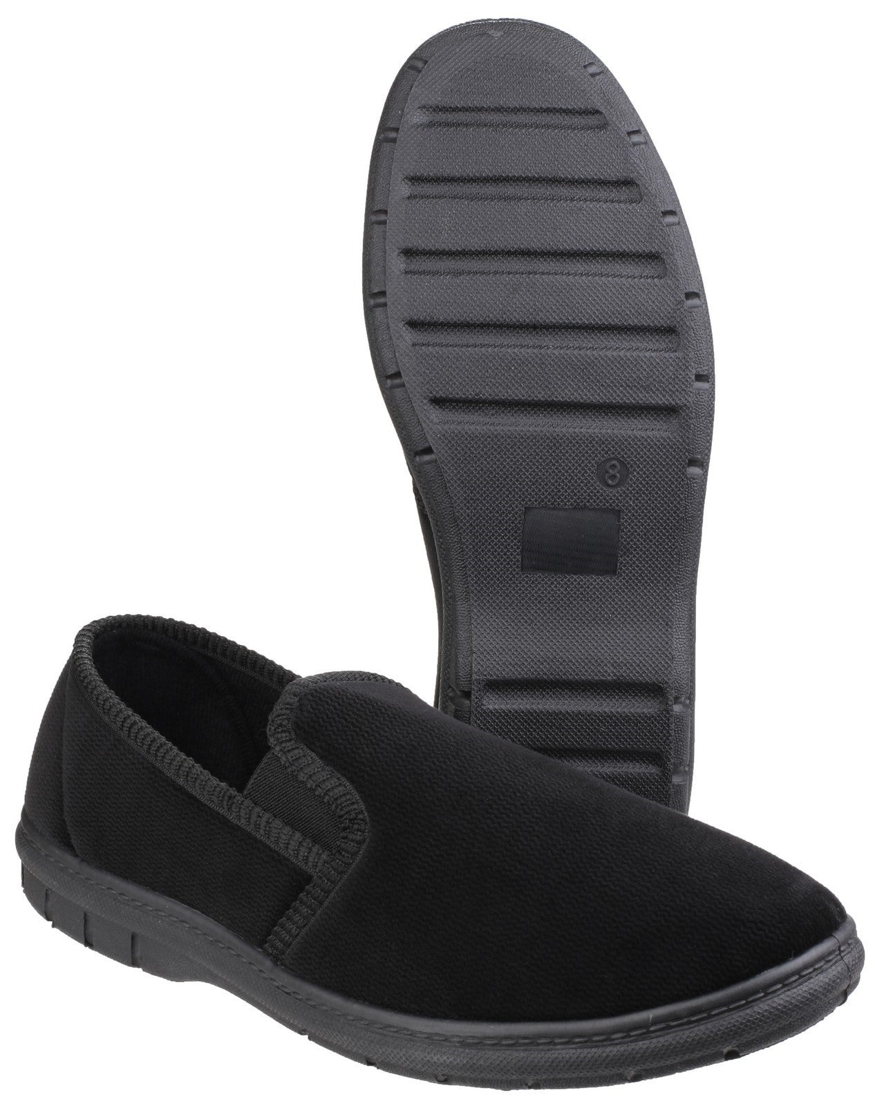 Fleet & Foster John Twin Gusset Slippers Fleet & Foster