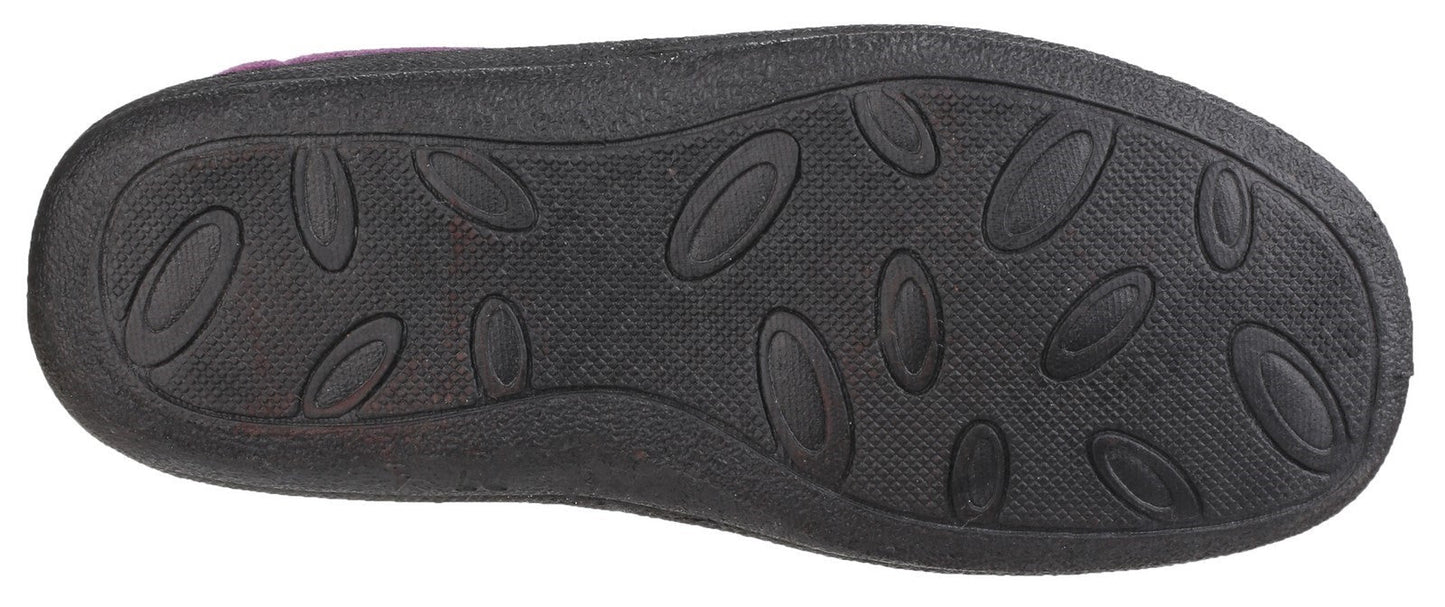 Fleet & Foster Levitt Touch Fastening Ladies Bootie Slippers Fleet & Foster