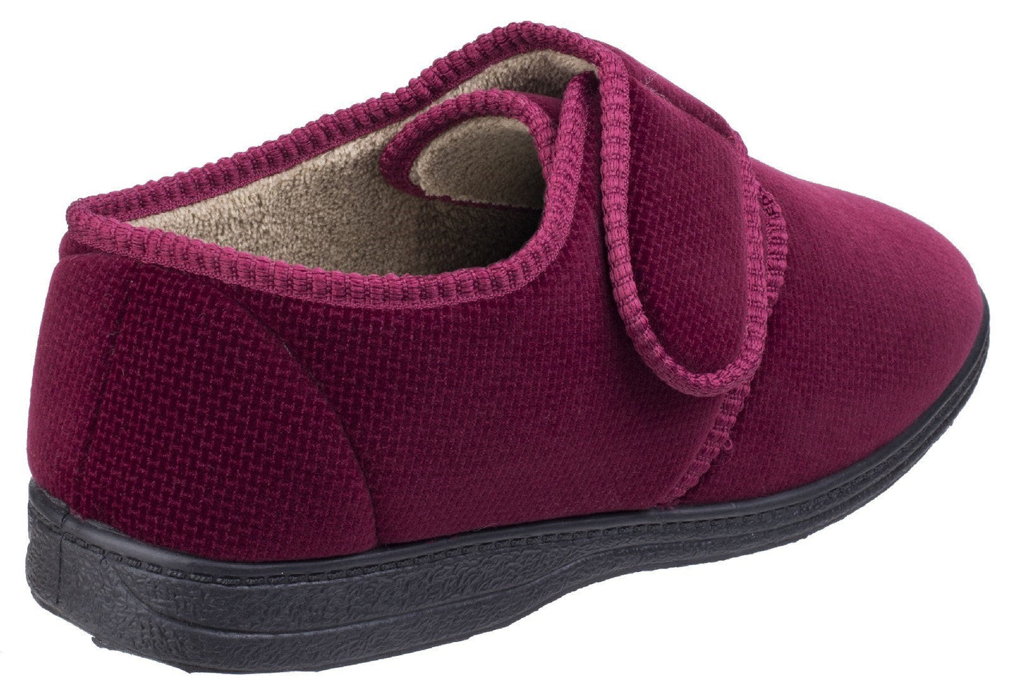 Fleet & Foster Sam Touch Fastening Mens Slippers Fleet & Foster