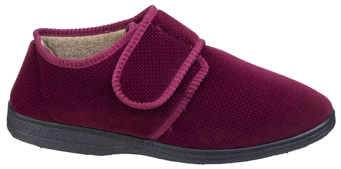 Fleet & Foster Sam Touch Fastening Mens Slippers Fleet & Foster