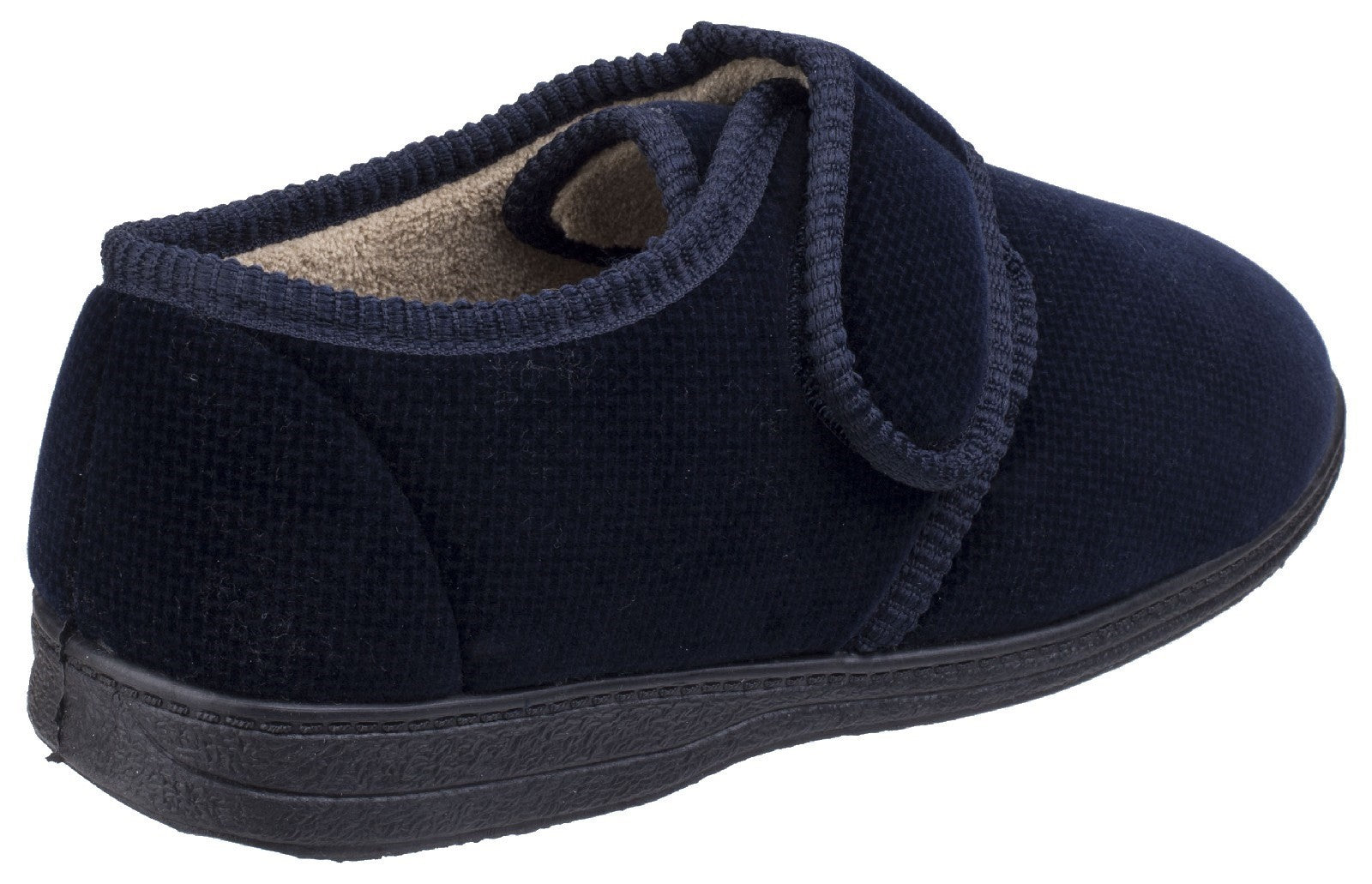 Fleet & Foster Sam Touch Fastening Mens Slippers Fleet & Foster