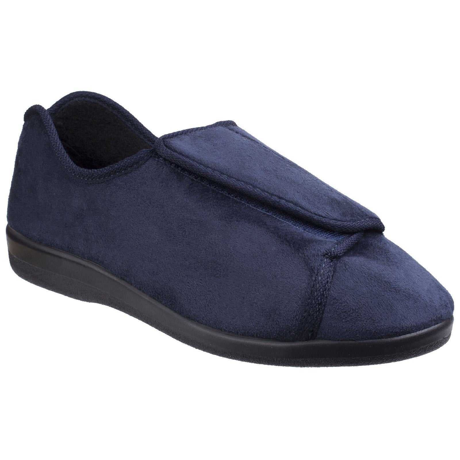 GBS Medical Walton 3E Extra Wide Fit Touch Fastening Slippers GBS