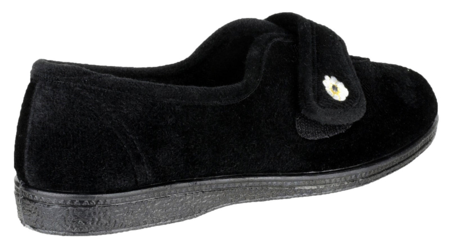 Mirak Andrea Ladies Touch Fastening Slippers Mirak