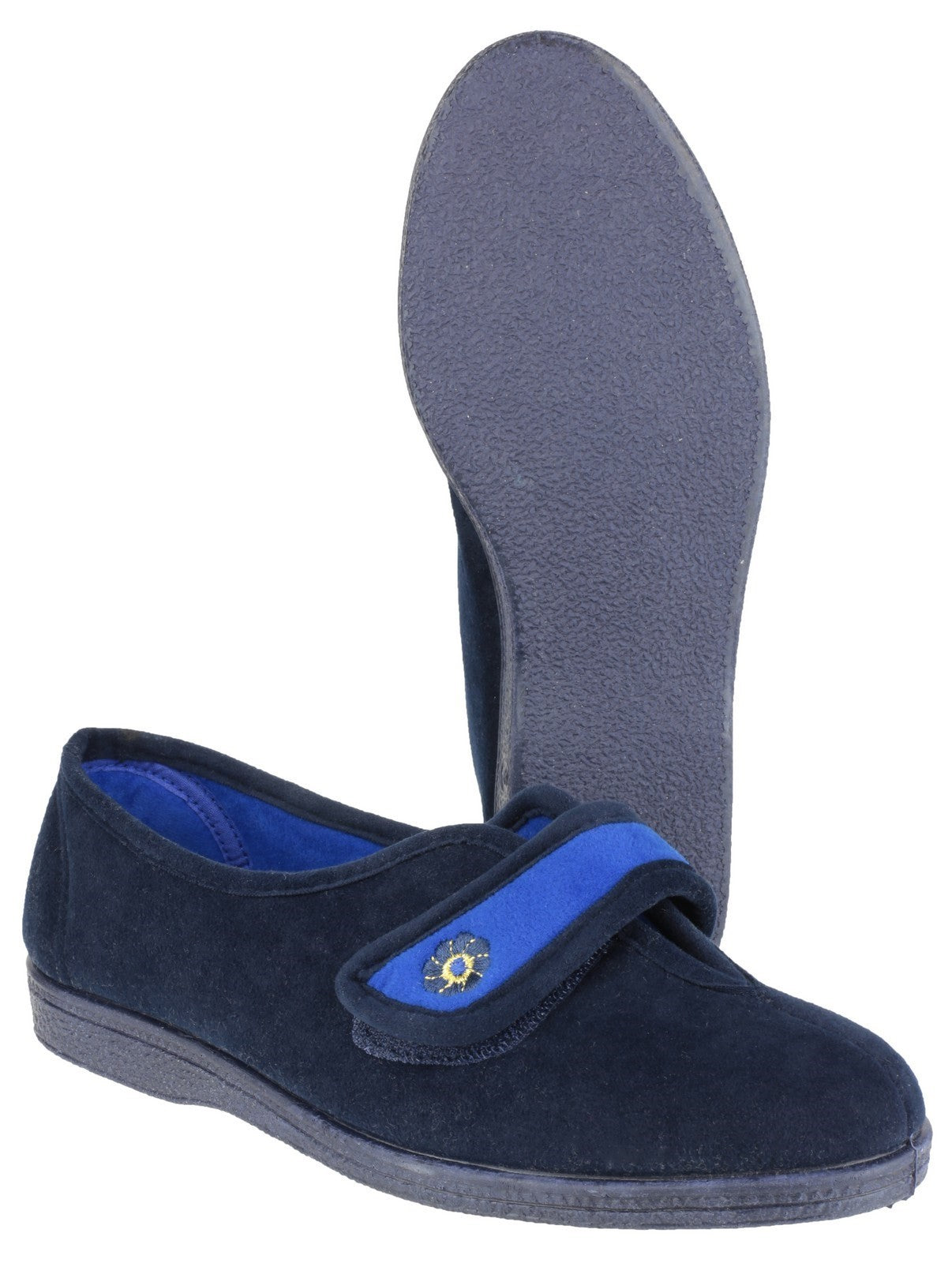 Mirak Andrea Ladies Touch Fastening Slippers Mirak