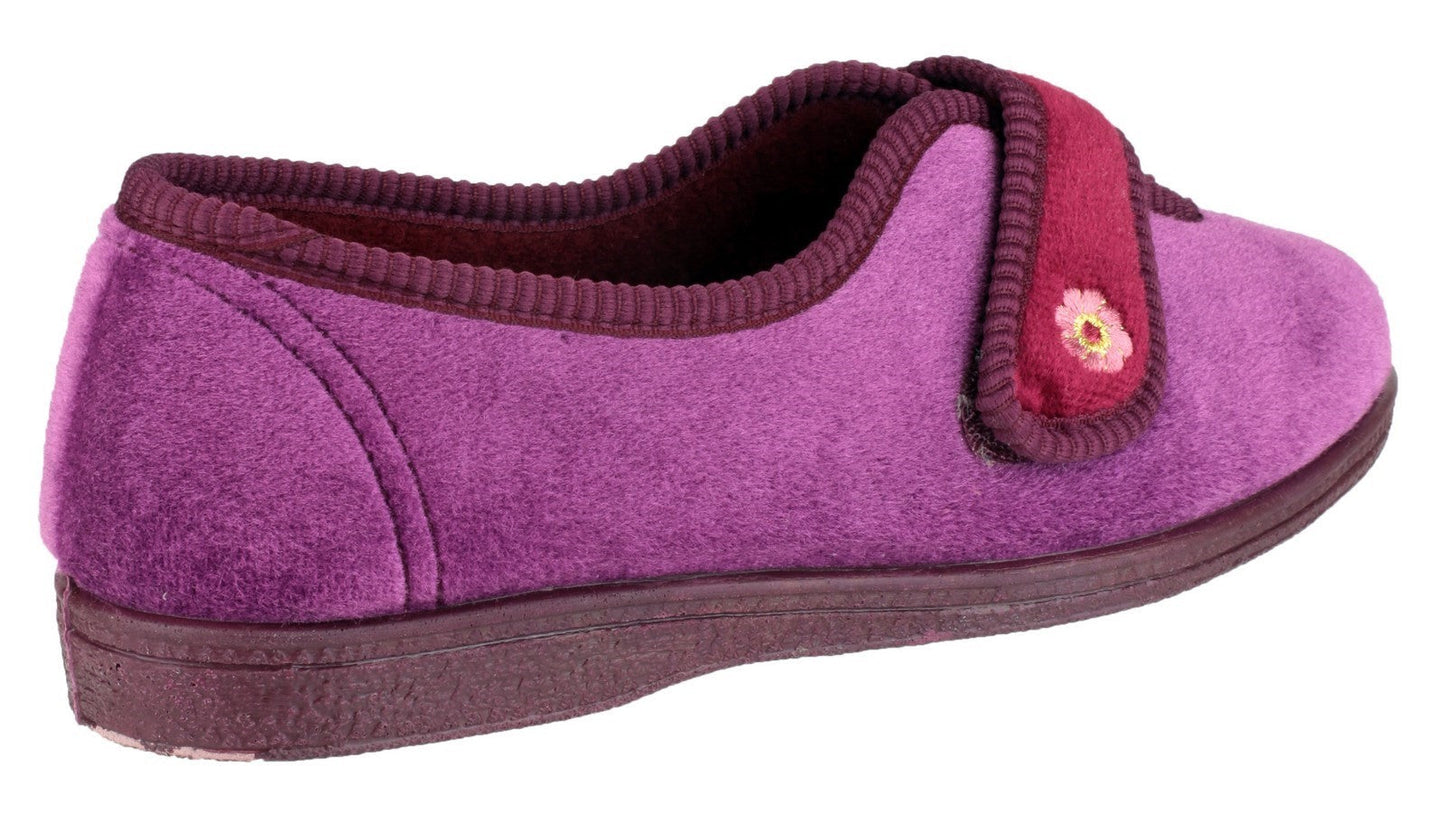 Mirak Andrea Ladies Touch Fastening Slippers Mirak