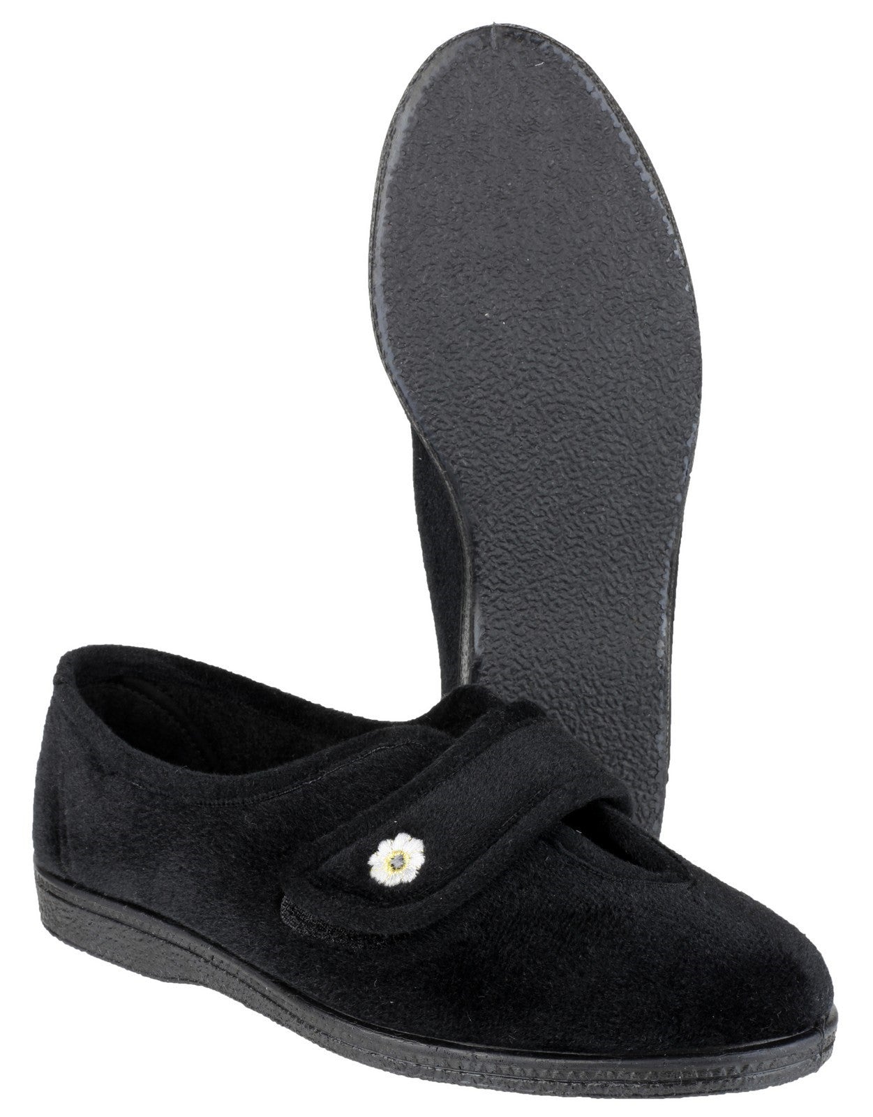 Mirak Andrea Ladies Touch Fastening Slippers Mirak