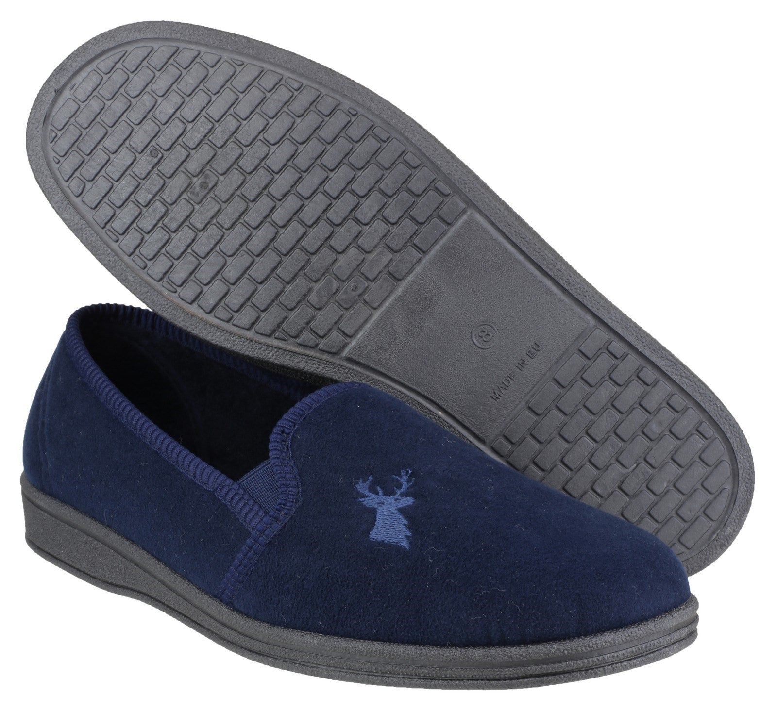 Mirak Stag Classic Slip On Mens Slippers Mirak