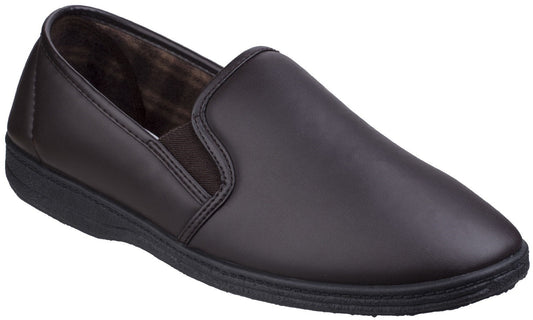 Mirak Visa Twin Gusset Slipper Classic Mens Slippers Mirak