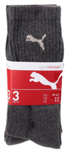 Puma Sport 3 Pack Socks - Size 9-11 Puma
