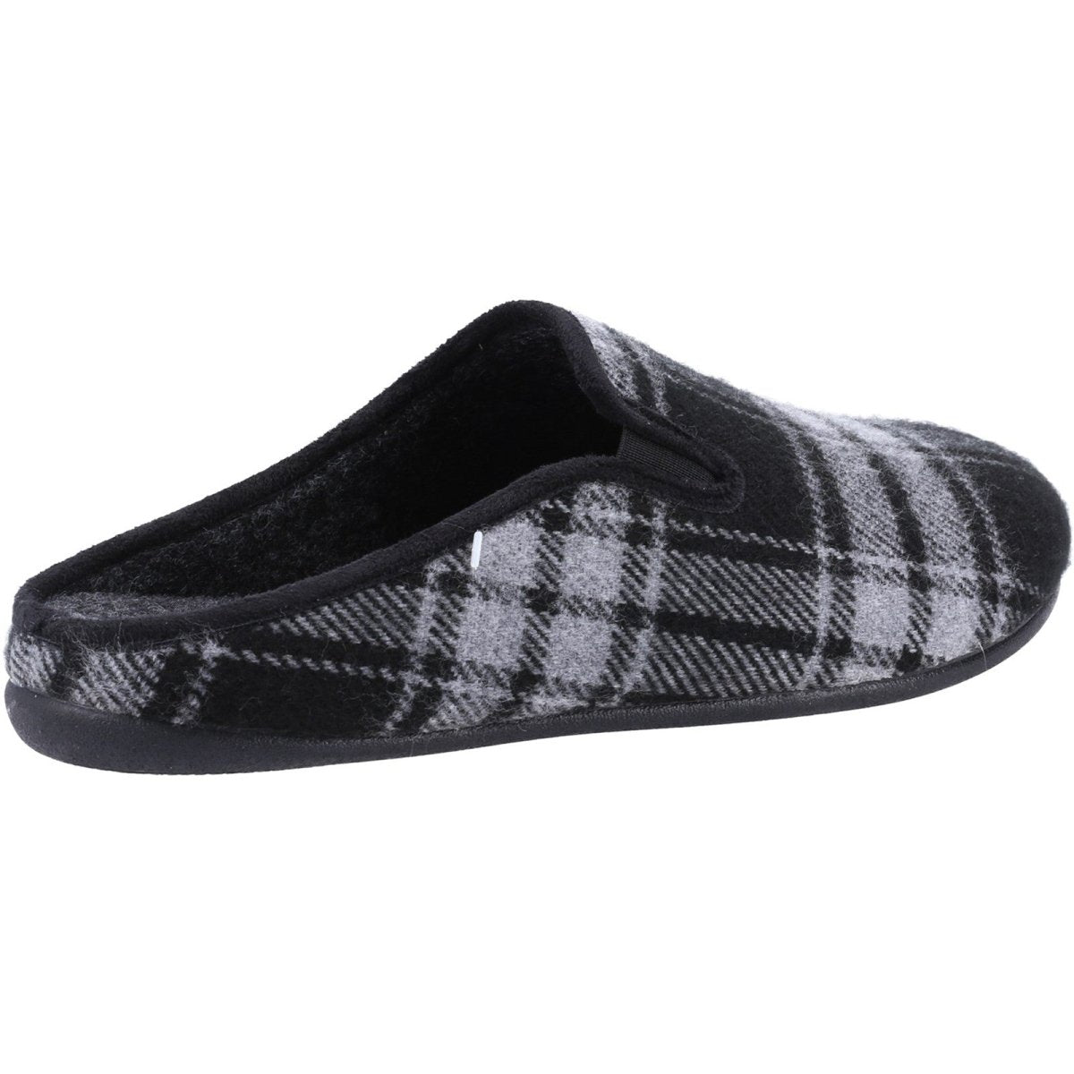 Cotswold Syde Chequered Slip-On Mens Mule Slippers Cotswold
