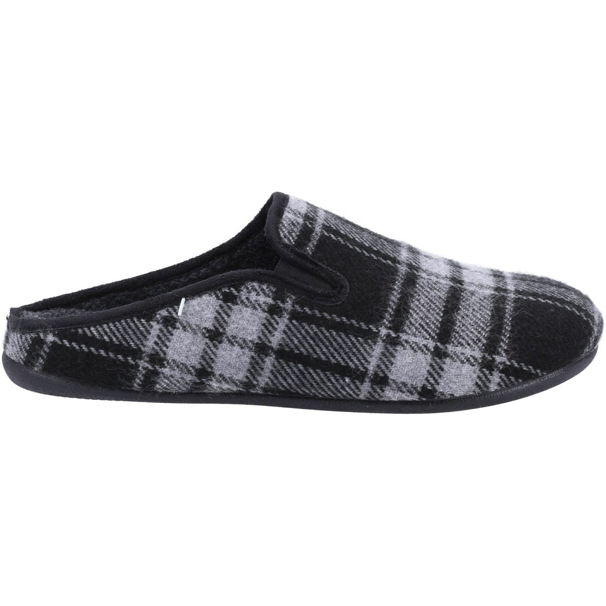 Cotswold Syde Chequered Slip-On Mens Mule Slippers Cotswold