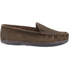 Cotswold Tresham Suede Mens Moccasin Slippers Cotswold