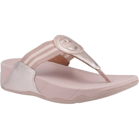 Fitflop Walkstar Wide-Fit T-Post Ladies Summer Sandals Fitflop