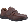 Fleet & Foster David Mens Leather Touch-Fastening Moccasin Shoes Fleet & Foster