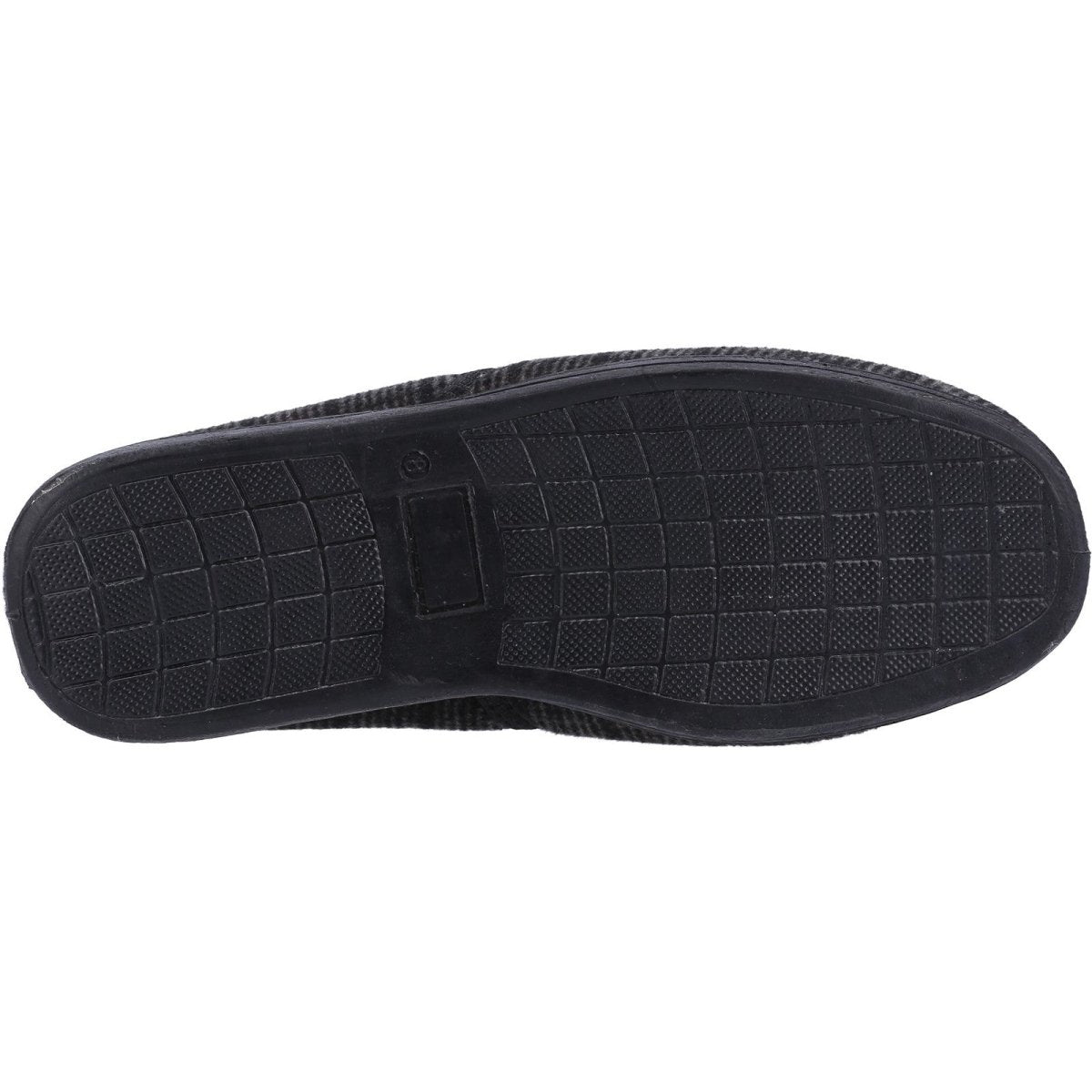 Fleet & Foster Neal Mens Chequered Mule Slippers Fleet & Foster