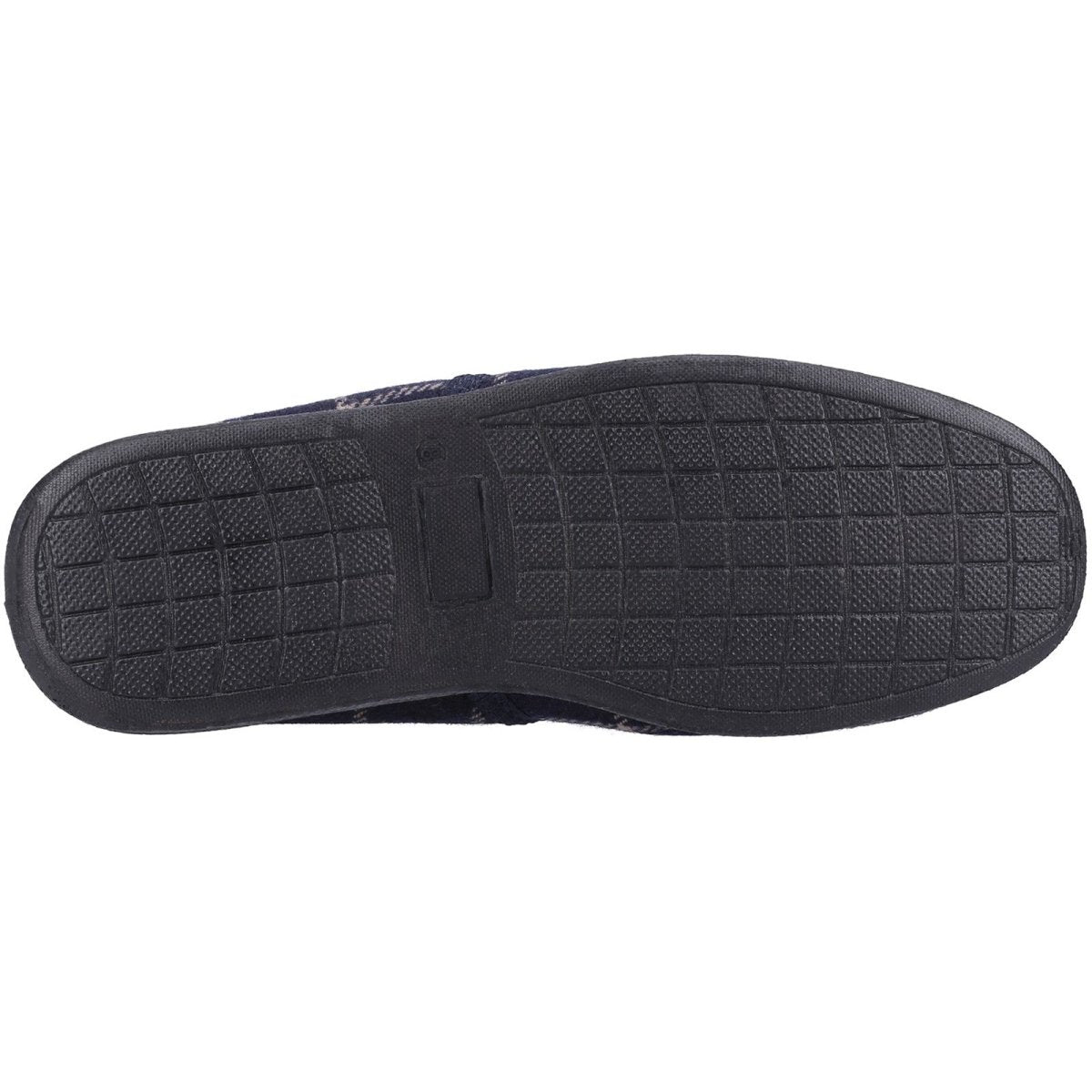 Fleet & Foster Neal Mens Chequered Mule Slippers Fleet & Foster
