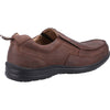 Fleet & Foster Paul Mens Leather Slip-On Casual Shoes Fleet & Foster