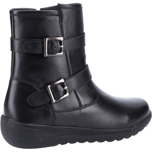 Fleet & Foster Zambia Leather Side-Zip Ladies Ankle Boots Fleet & Foster