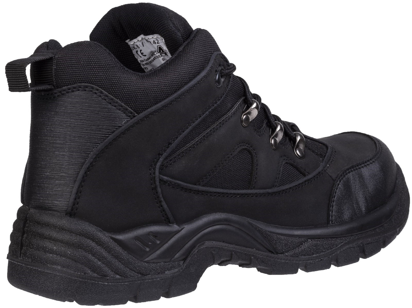 Amblers FS151 Vegan-Friendly Black Steel Toe Cap Safety Boots Amblers Safety
