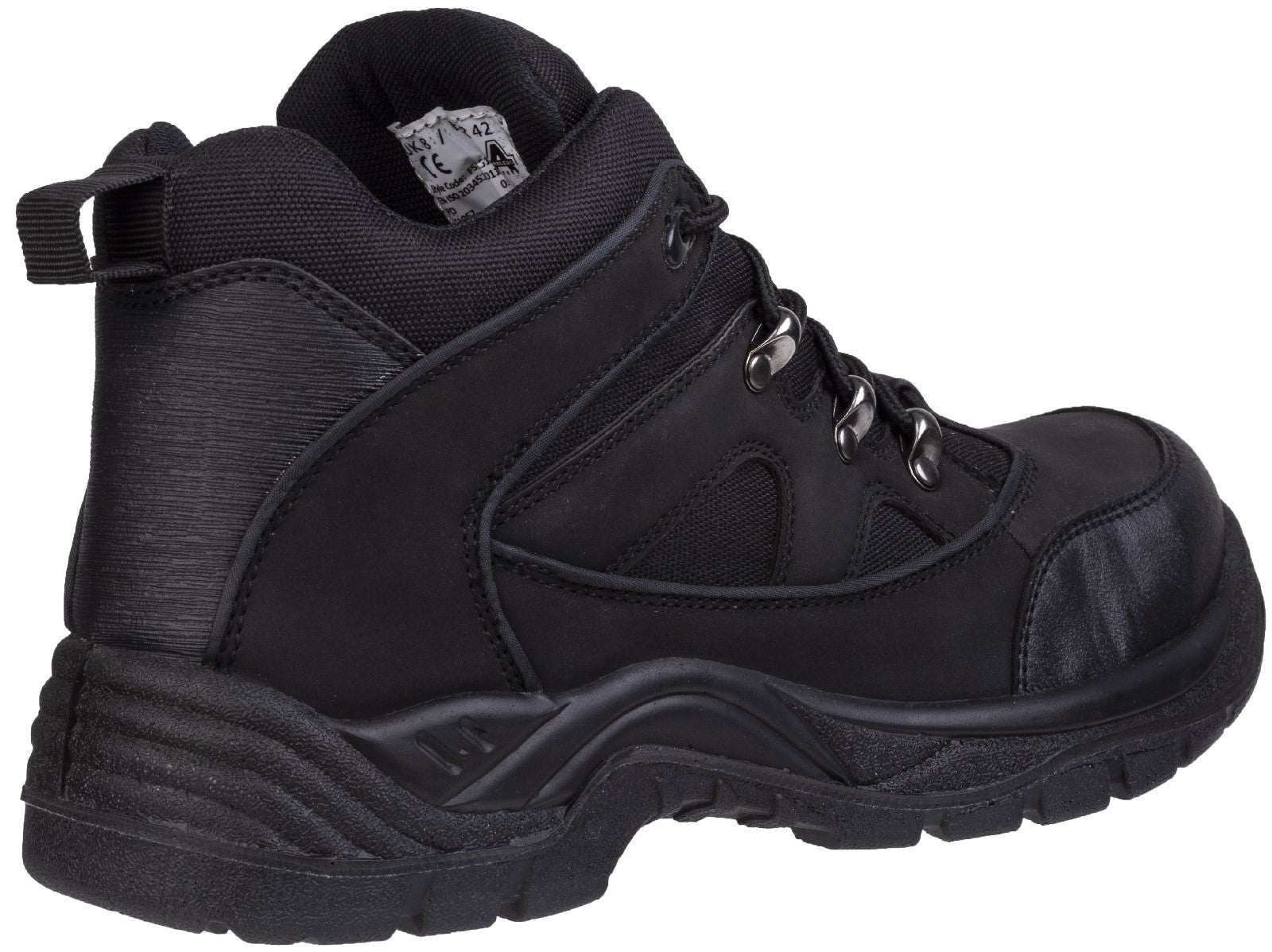 Amblers FS151 Vegan-Friendly Black Steel Toe Cap Safety Boots Amblers Safety