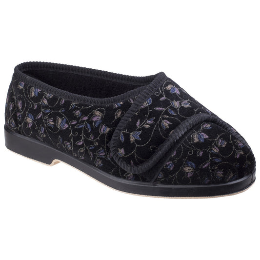 GBS Nola Extra Wide Fit Ladies Slipper GBS