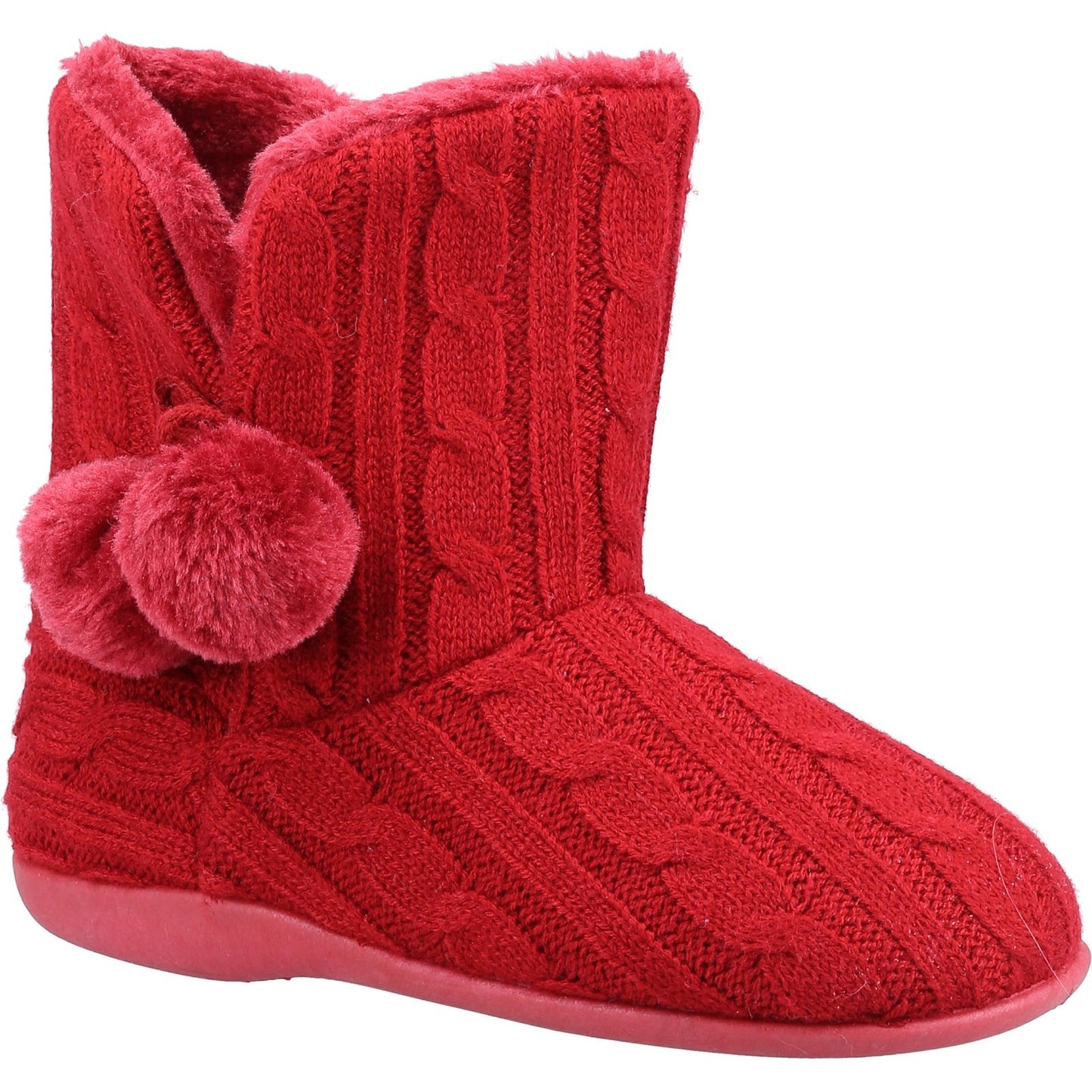 Fleet & Foster Apple Knitted Bootie Slipper Fleet & Foster