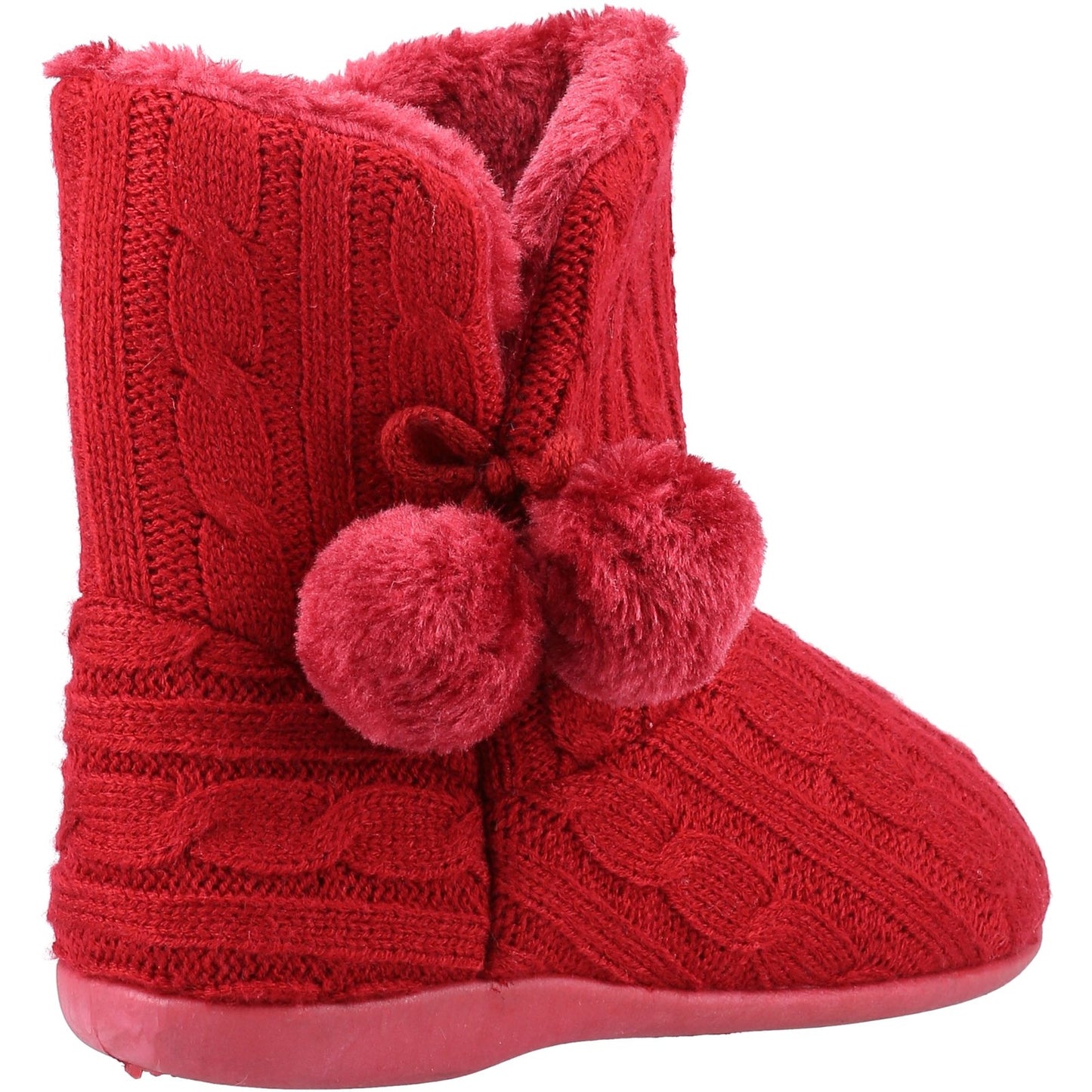 Fleet & Foster Apple Knitted Bootie Slipper Fleet & Foster