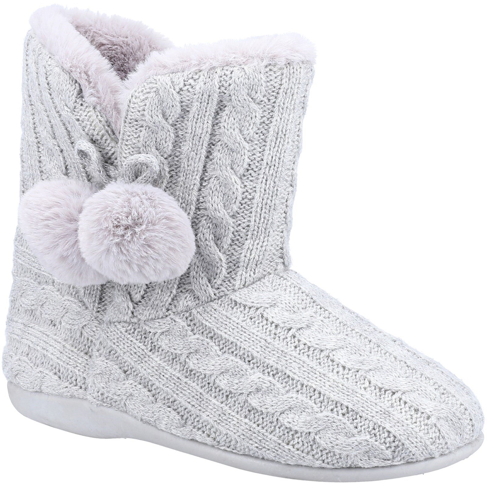 Fleet & Foster Apple Knitted Bootie Slipper Fleet & Foster