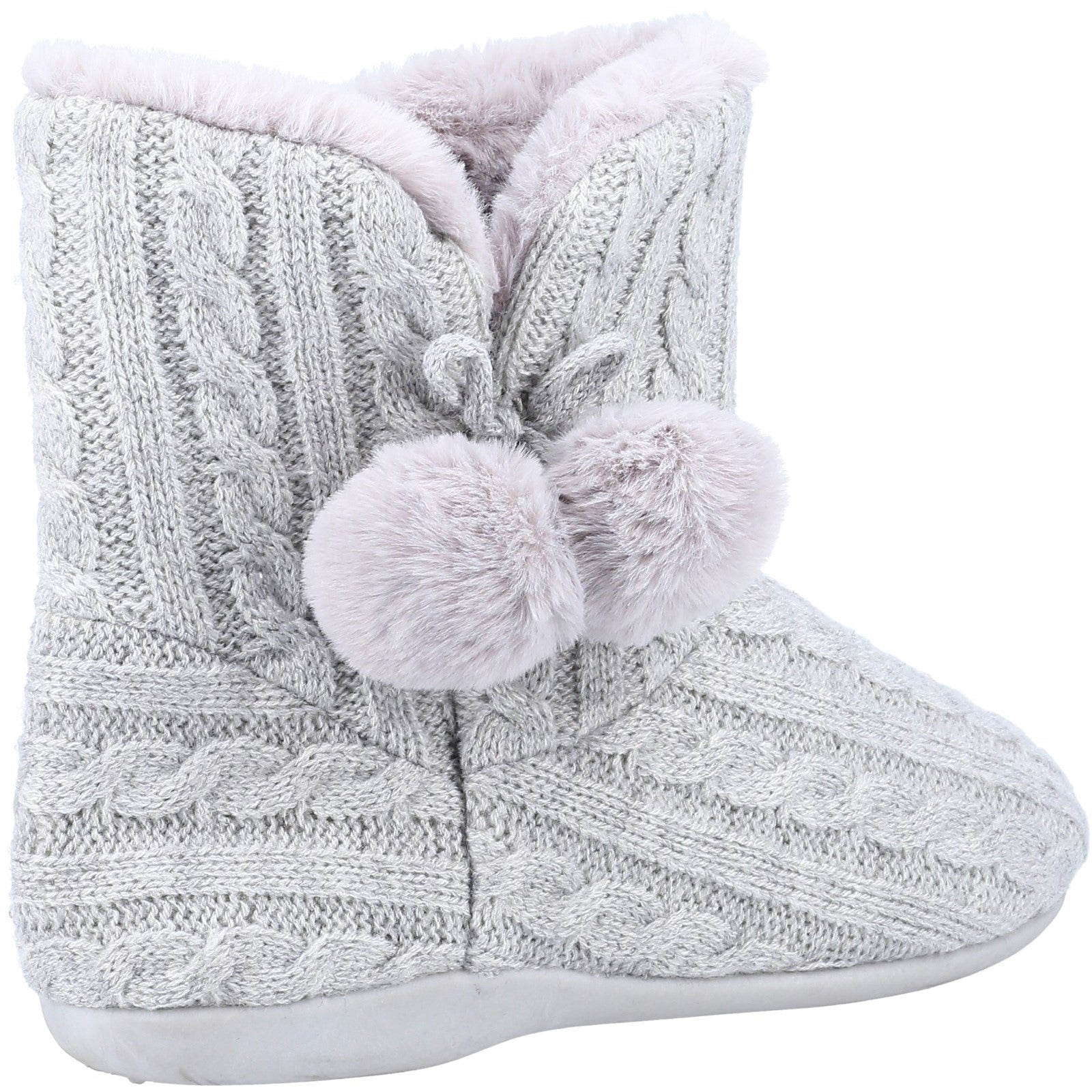 Fleet & Foster Apple Knitted Bootie Slipper Fleet & Foster