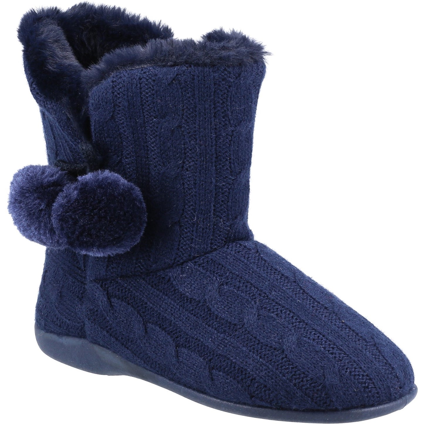 Fleet & Foster Apple Knitted Bootie Slipper Fleet & Foster