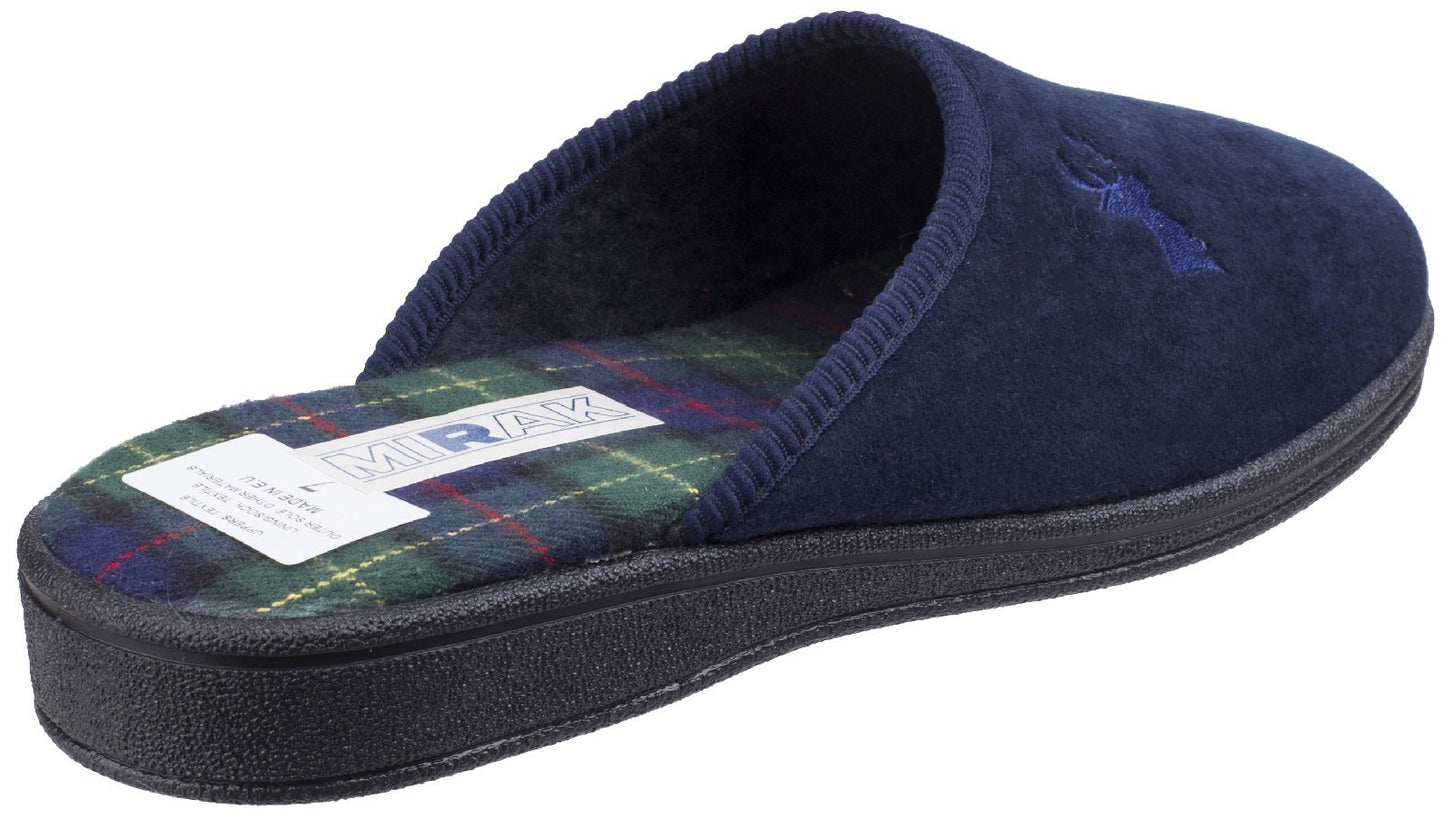 Mirak Buck Fleece Upper Mens Mule Slippers Mirak