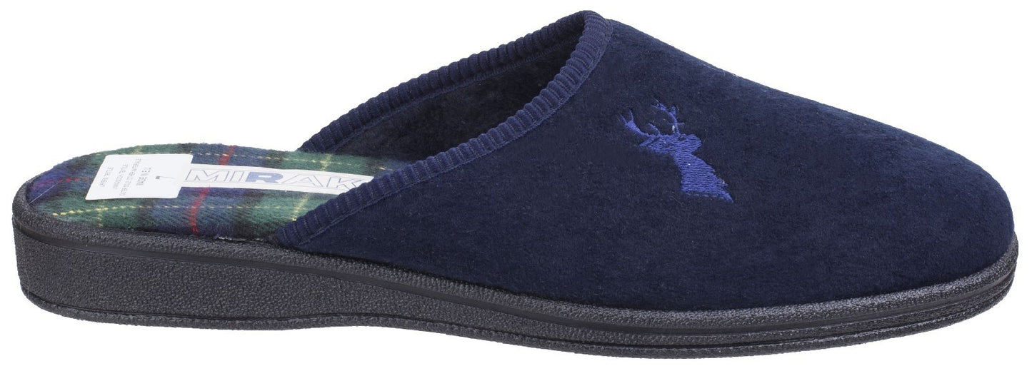 Mirak Buck Fleece Upper Mens Mule Slippers Mirak