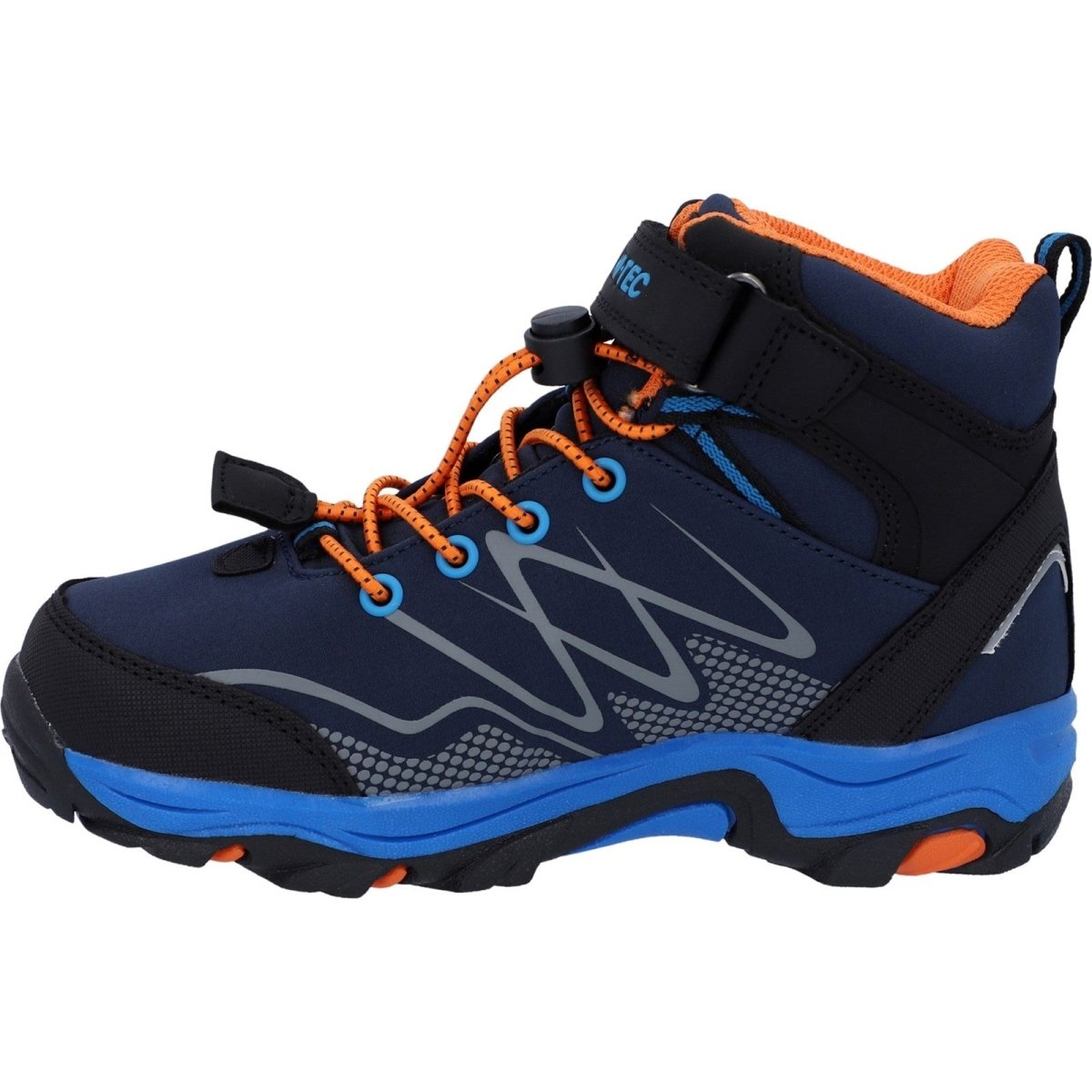 Hi-Tec Blackout Mid Kids Vegan-Friendly Waterproof Hiking Boots Hi-Tec